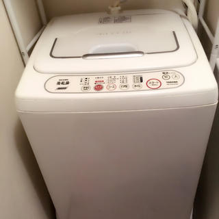 トウシバ(東芝)の送料込み10000全自動洗濯機 TOSHIBA 東芝 5.0kg 美品(洗濯機)