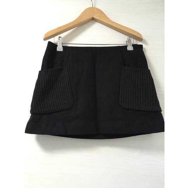 ESTNATION(エストネーション)のMunichミューニック スカート ネイビー レディースのスカート(ミニスカート)の商品写真