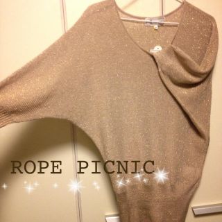 ロペピクニック(Rope' Picnic)の☆ラメキラキラニット 新品未使用☆(ニット/セーター)