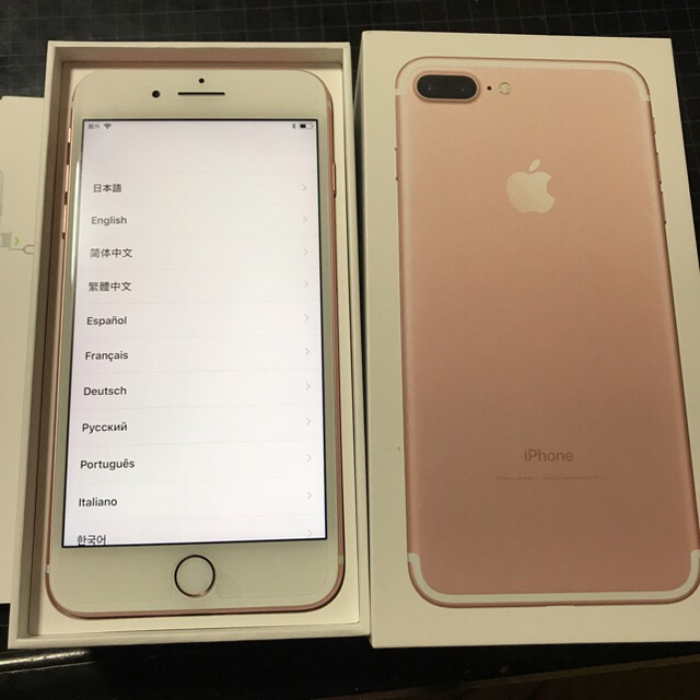 【通販 人気】 Rose IPhone7plus - iPhone Gold simフリー 128gb スマートフォン本体