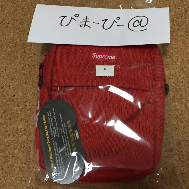 確実正規品！18ss shoulder bag 赤