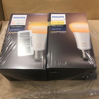 フィリップス(PHILIPS)の2個セット☆新品未開封品 PHILIPS Hue White ambiance(蛍光灯/電球)