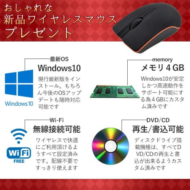 NEC(エヌイーシー)のノートパソコン NEC VK15EF　Office Windows10 スマホ/家電/カメラのPC/タブレット(ノートPC)の商品写真