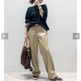 アパルトモンドゥーズィエムクラス(L'Appartement DEUXIEME CLASSE)の【タグ付き新品】L'appartement Chino PANTS 36(チノパン)