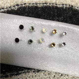 スワロフスキー(SWAROVSKI)の定番 全部 セット 樹脂 ピアス スワロ(ピアス)