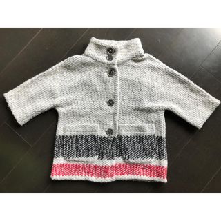 ギャップキッズ(GAP Kids)のギャップキッズ 【美品】ニットコート 七分袖 110cm(ジャケット/上着)