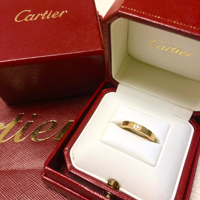 Cartier - カルティエ リング Cartier 18金 ダイヤモンド ラニエール