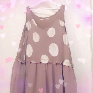 ファーファー(fur fur)のfur fur♡ロングワンピース♡(ひざ丈ワンピース)