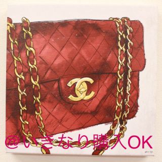 シャネル(CHANEL)のオリバーガル★新品★シャネルアート★ダチュラ Rady エミリアウィズ系(絵画/タペストリー)