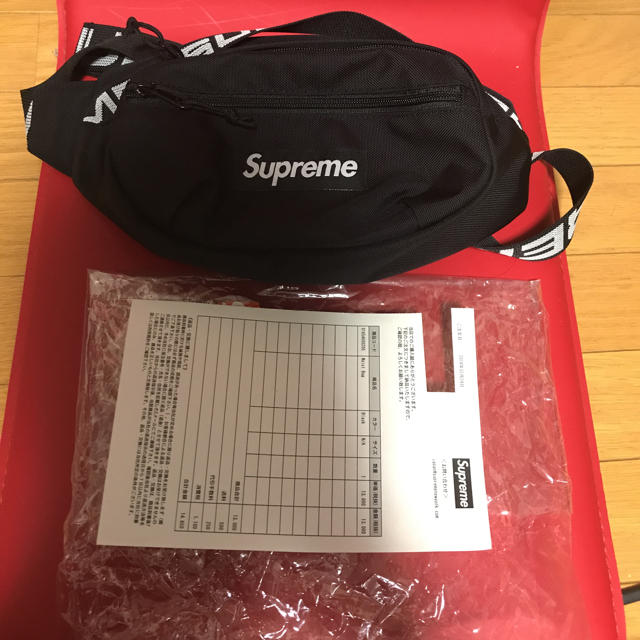 18ss Supreme waist bag