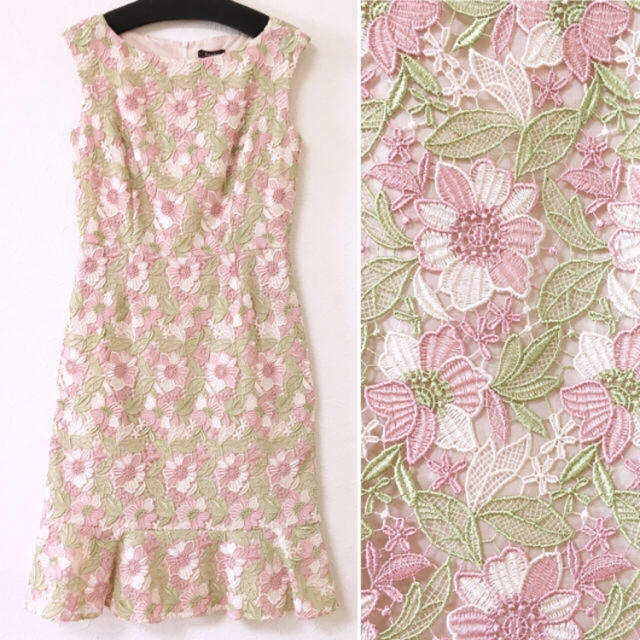 TOCCA - 新品 TOCCA OTOMEドレス00ピンクトッカケミカルレース TOCCA - 新品 TOCCA OTOMEドレス00ピンクトッカケミカルレース