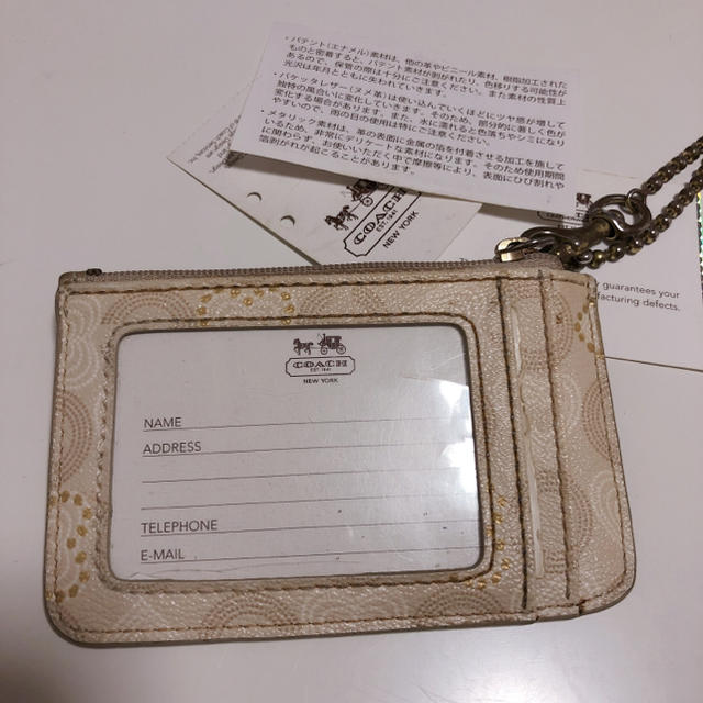 COACH(コーチ)の値下げ！！COACH パスケース コインケース レディースのファッション小物(パスケース/IDカードホルダー)の商品写真