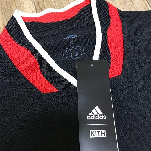 adidas(アディダス)のKITH X ADIDAS SOCCER MATCH JERSEY メンズのトップス(Tシャツ/カットソー(半袖/袖なし))の商品写真