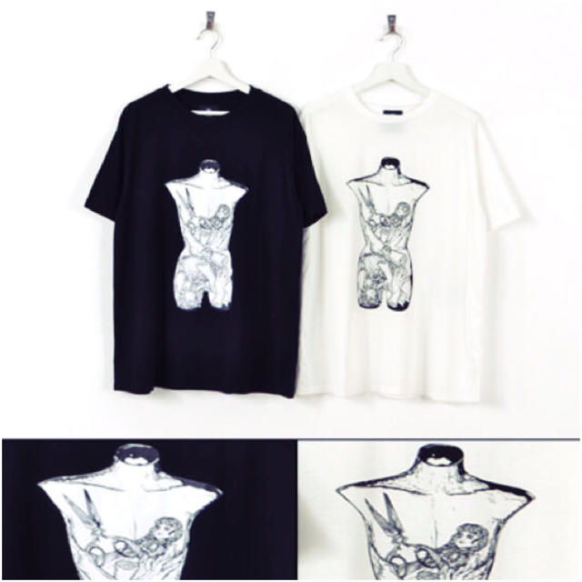 FUNKY FRUIT(ファンキーフルーツ)の人体BOXプリントビックサイズトップス レディースのトップス(Tシャツ(半袖/袖なし))の商品写真