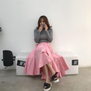 ザラ(ZARA)のbirthdaybash フレアスカート(ロングスカート)