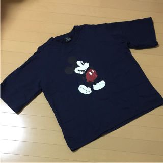 ジーユー(GU)のGU  mickey Tシャツ(Tシャツ(半袖/袖なし))