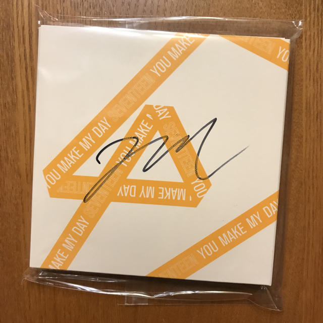 SEVENTEEN ジョンハン 直筆サイン CD-