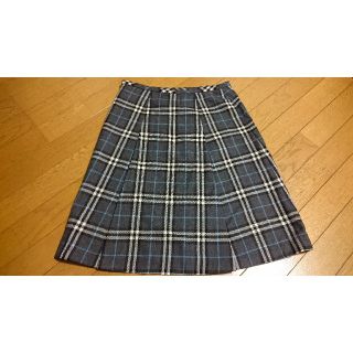 バーバリー(BURBERRY)のBURBERRY  チェック柄スカート  フレア(ひざ丈スカート)