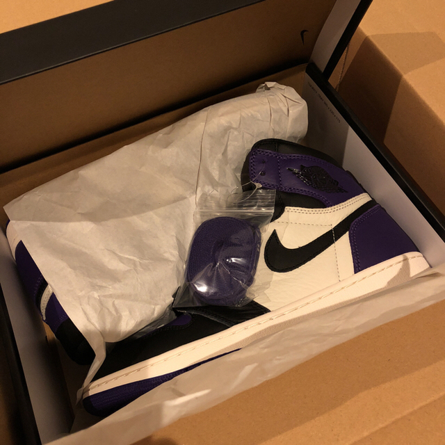 AJ1  COURT PURPLE