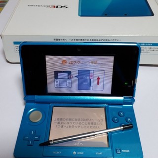 ニンテンドウ(任天堂)の任天堂　Nintendo　3DS　セット　アクアブルー(携帯用ゲーム機本体)