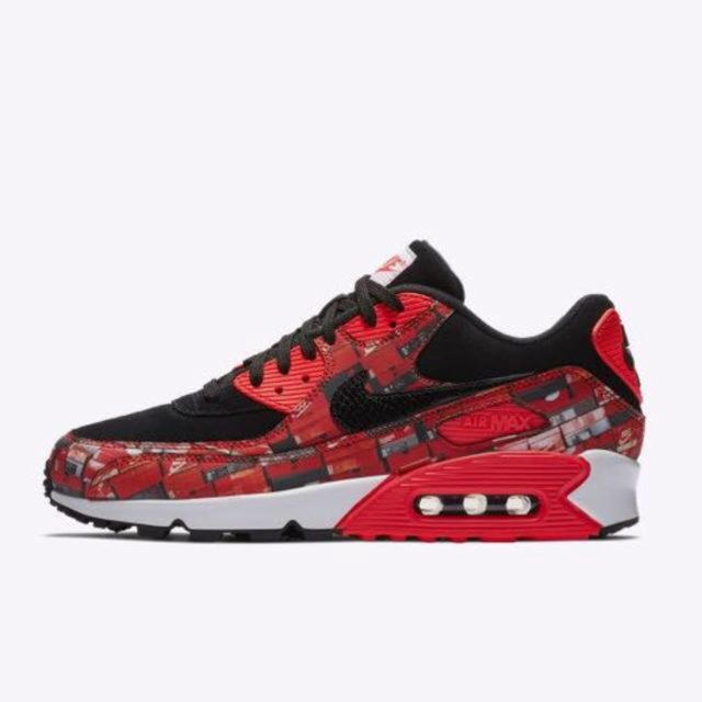 込 28.5 AIR MAX 90 PRINT atmos