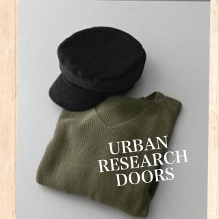 アーバンリサーチドアーズ(URBAN RESEARCH DOORS)の美品＊URBAN RESEARCH コーデュロイキャスケット(キャスケット)