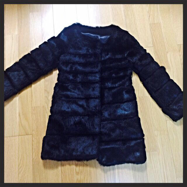 LE CIEL BLEU(ルシェルブルー)のFur coat <リアルファーコート> レディースのジャケット/アウター(毛皮/ファーコート)の商品写真