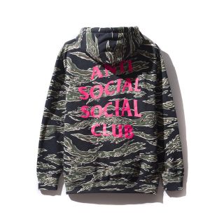 アンチ(ANTI)のXL assc Cheetah Hoodie tiger camo 新品未使用 (パーカー)