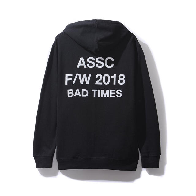 XL assc Bad Times Black Hoodie 新品未使用 正規品のサムネイル