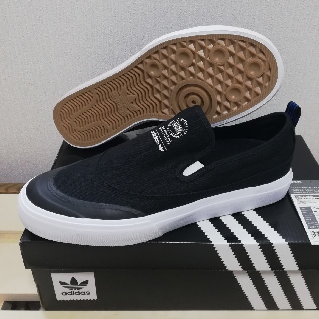 adidas(アディダス)の26.5cm adidas MATCHCOURT SLIP BLACK メンズの靴/シューズ(スニーカー)の商品写真