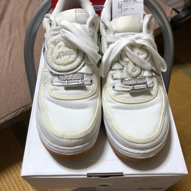 NIKE(ナイキ)のundey様専用 Air Force 1 Travis Scott メンズの靴/シューズ(スニーカー)の商品写真