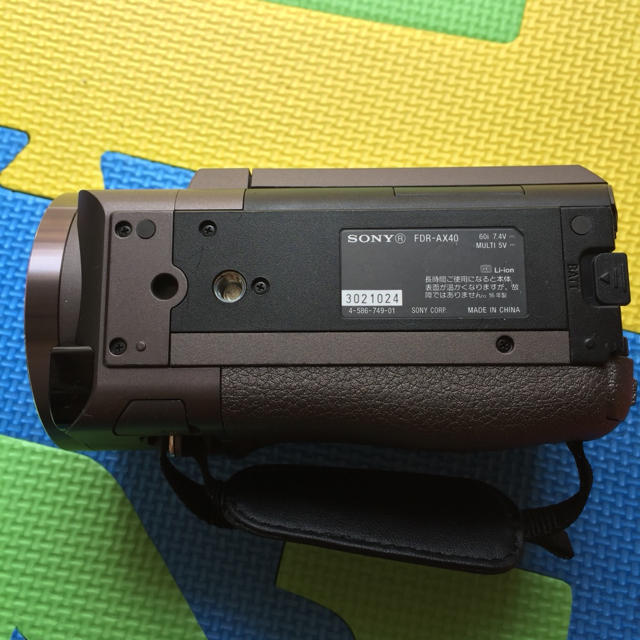 SONY 4Kビデオカメラ FDR-40TI 延長保証付の通販 by - 美品 限定品格安