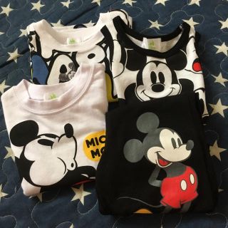 ディズニー(Disney)の新品 ミッキーセット サイズ80(Ｔシャツ)