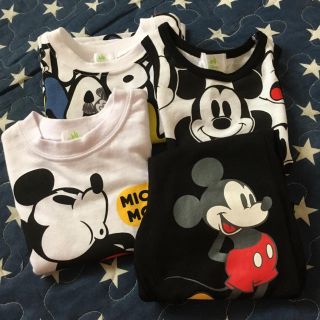 ディズニー(Disney)の新品 ミッキーセット サイズ80(Ｔシャツ)