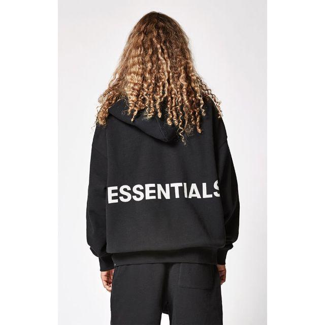 正規品　essentialsパーカー　S size