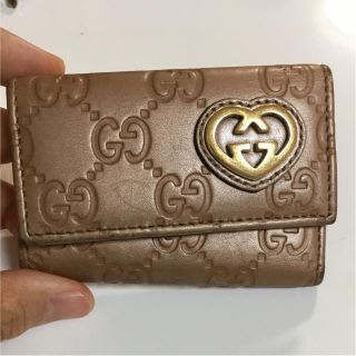 グッチ(Gucci)のGUCCI キーケース♡シャンパンピンク♡(キーケース)