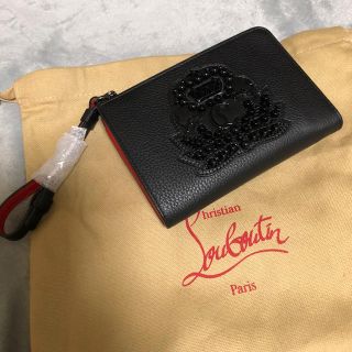 クリスチャンルブタン(Christian Louboutin)の一日値下げ！ルブタン 小財布 L字 ラウンドジップ値下げ不可！(長財布)