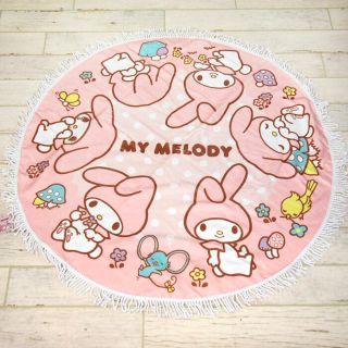 マイメロディ(マイメロディ)のマイメロ♡ラウンドマット♡完全最終値下げ(ラグ)