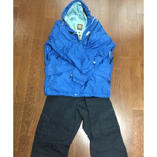 デサント(DESCENTE)のスノボウェア 上下 メンズL〜XL(ウエア/装備)