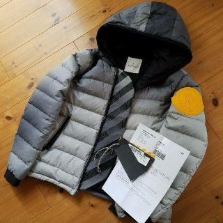 オフホワイト(OFF-WHITE)の超美品 Moncler×Off-white ダウンジャケットDINARDサイズ1(ダウンジャケット)