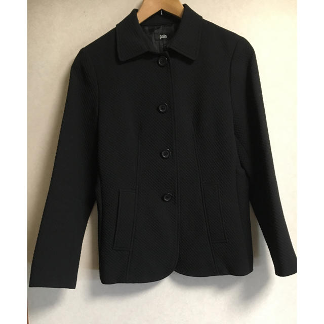 黒ジャケット レディースのジャケット/アウター(テーラードジャケット)の商品写真