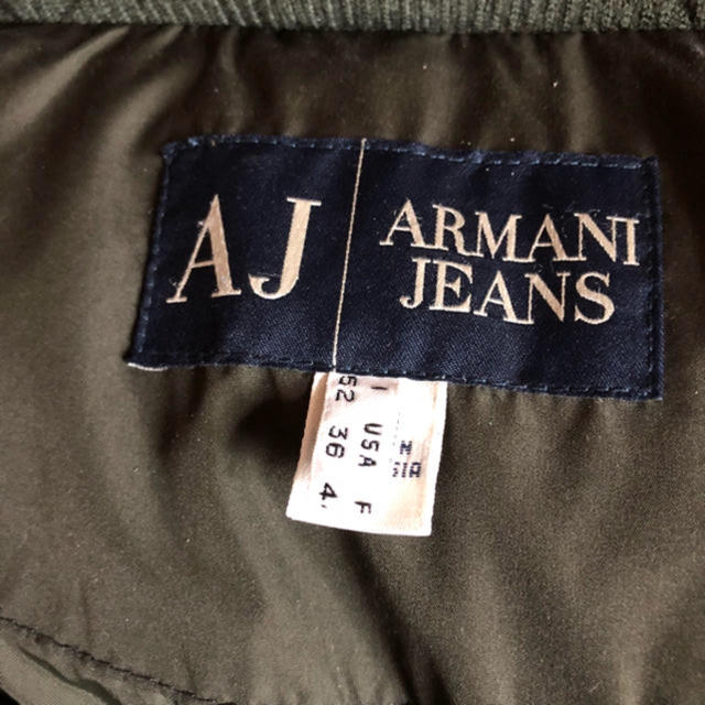 ARMANI JEANS(アルマーニジーンズ)のアルマーニジーンズのダウンジャケット メンズのジャケット/アウター(ダウンジャケット)の商品写真