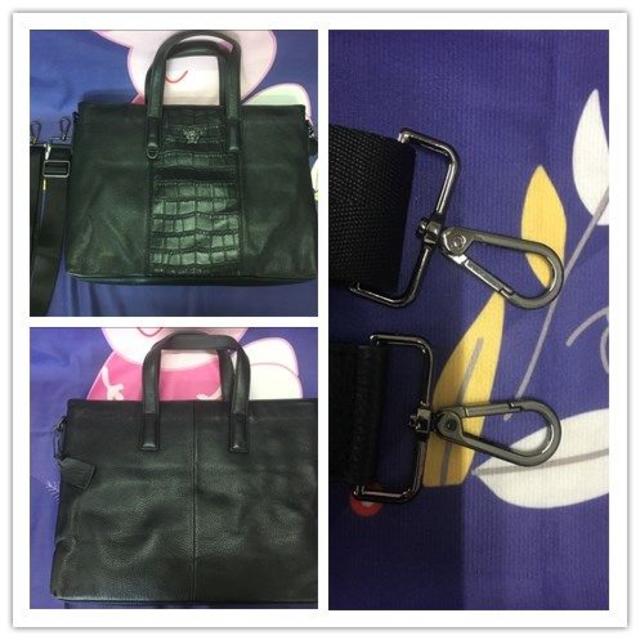 VERSACE(ヴェルサーチ)のヴェルサーチ Versace 書類 ビジネスバッグ  ブラック  中古 メンズのバッグ(ビジネスバッグ)の商品写真