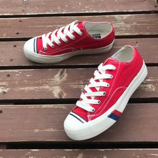プロケッズ スニーカー レディース レッド 赤色系 の通販 3点 Pro Kedsのレディースを買うならラクマ