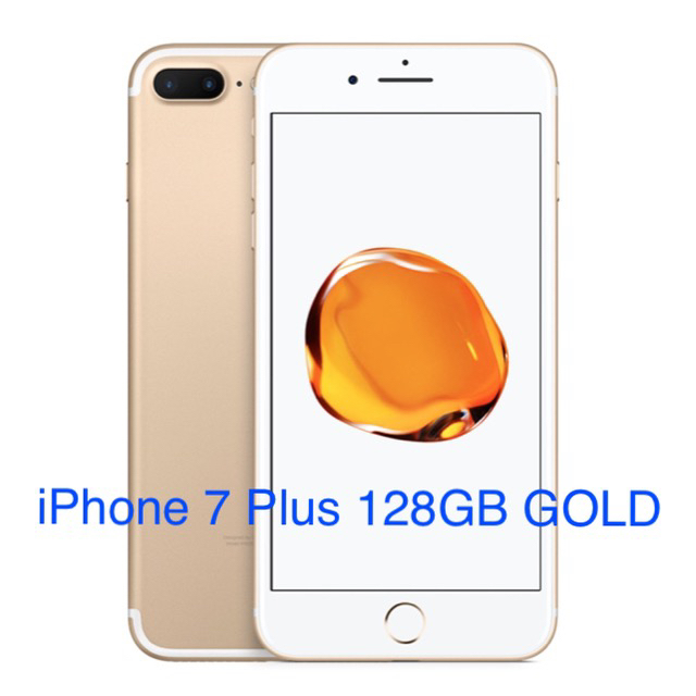 スマートフォン/携帯電話Apple iPhone 7 Plus GOLD 128GB SIMフリー