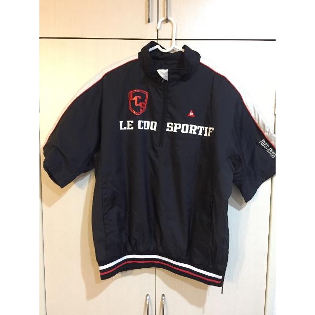 le coq sportif(ルコックスポルティフ)のルコック半袖中綿ブルゾン(Lsize) スポーツ/アウトドアのゴルフ(ウエア)の商品写真