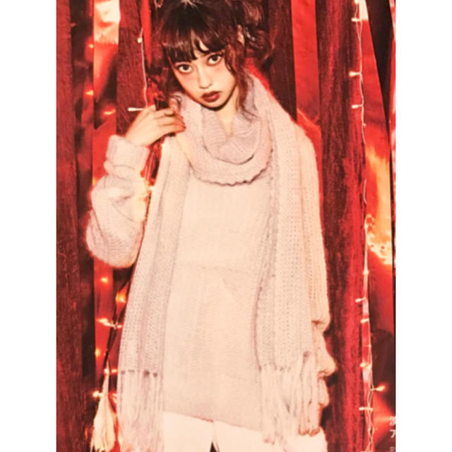 Katie(ケイティー)のKatie Marshmallow turtle knit white レディースのトップス(ニット/セーター)の商品写真