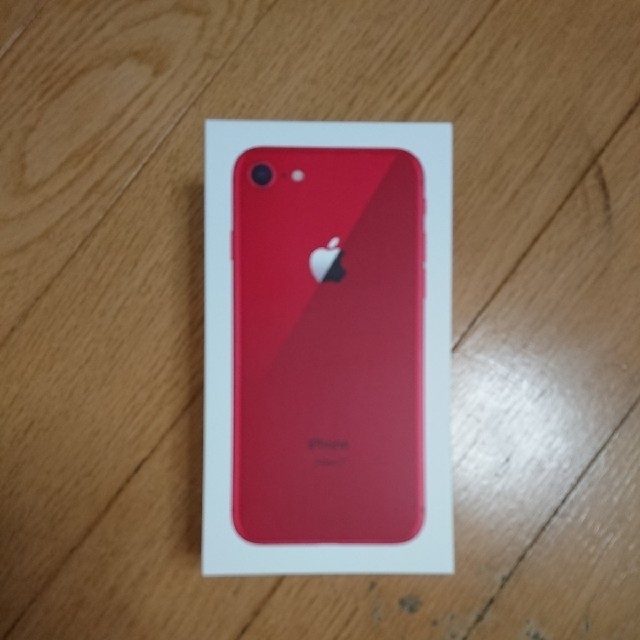 iPhone8 レッド SIMロック解除可-