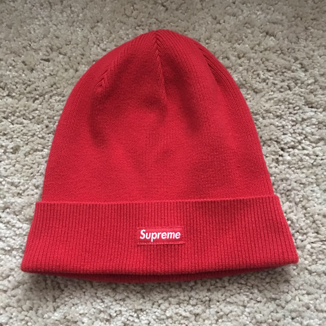 supreme ビーニー 16ss 赤色