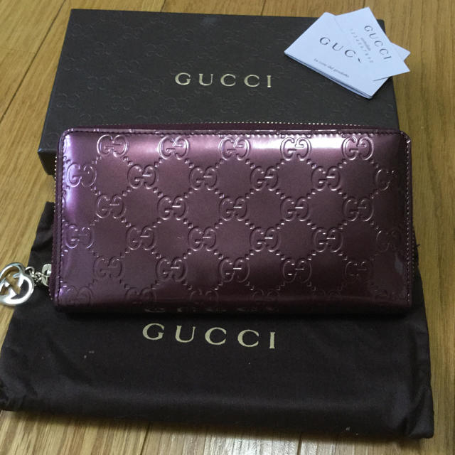 ME様専用【新品】 GUCCI 長財布 ボルドー